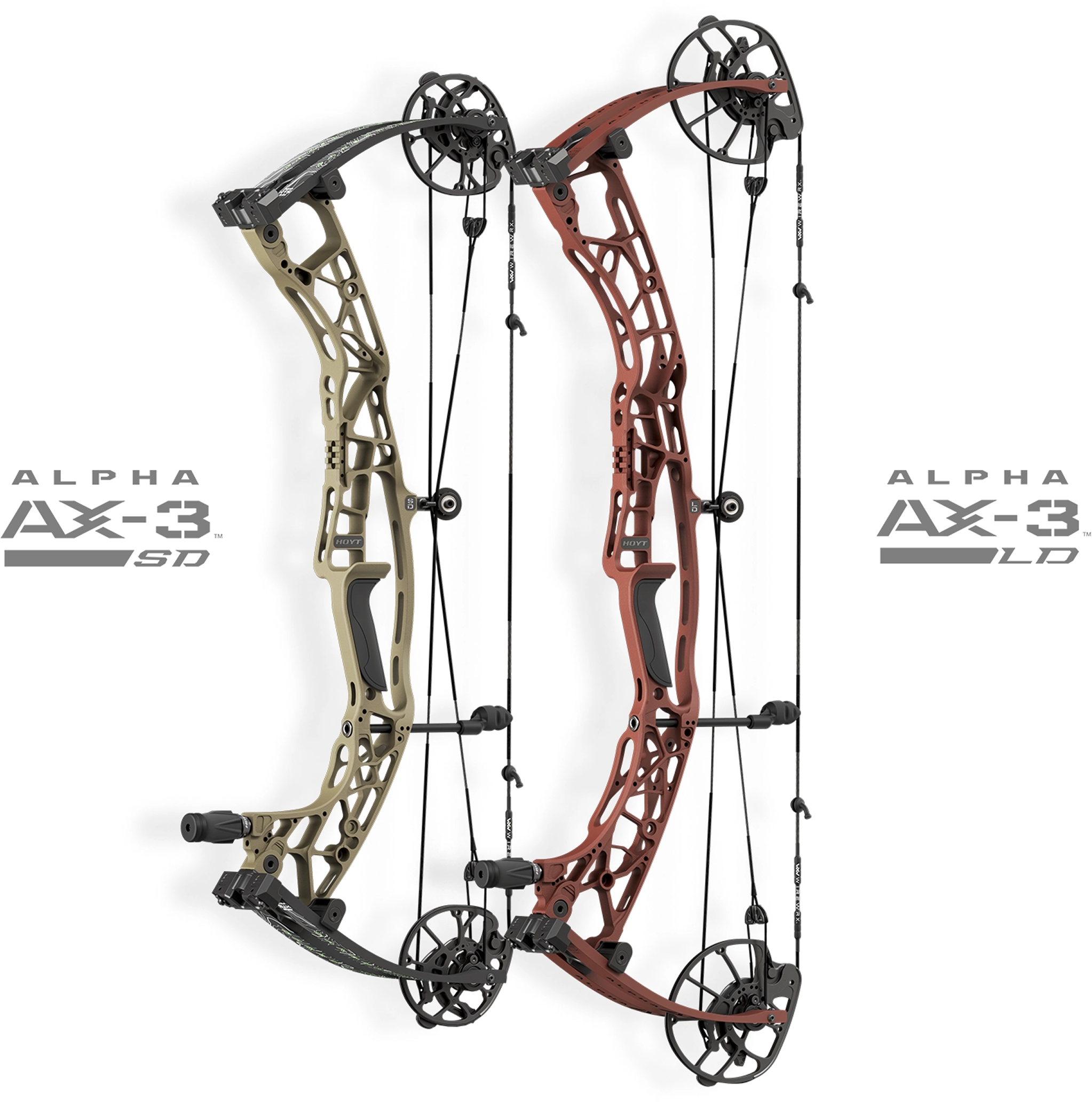 AX-3 Short and Long Draw Options